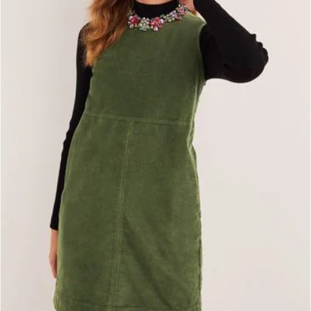 Boden Cord Mini Shift Dress